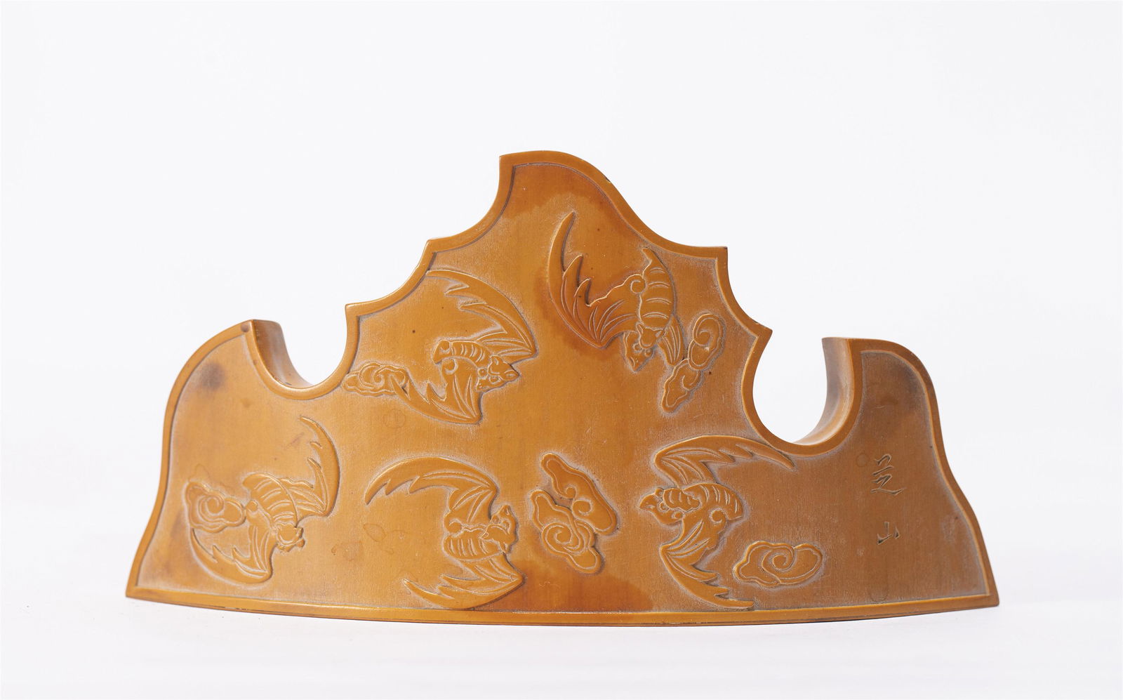 A CHINESE BAMBOO BRUSH HOLDER (1 of 7)