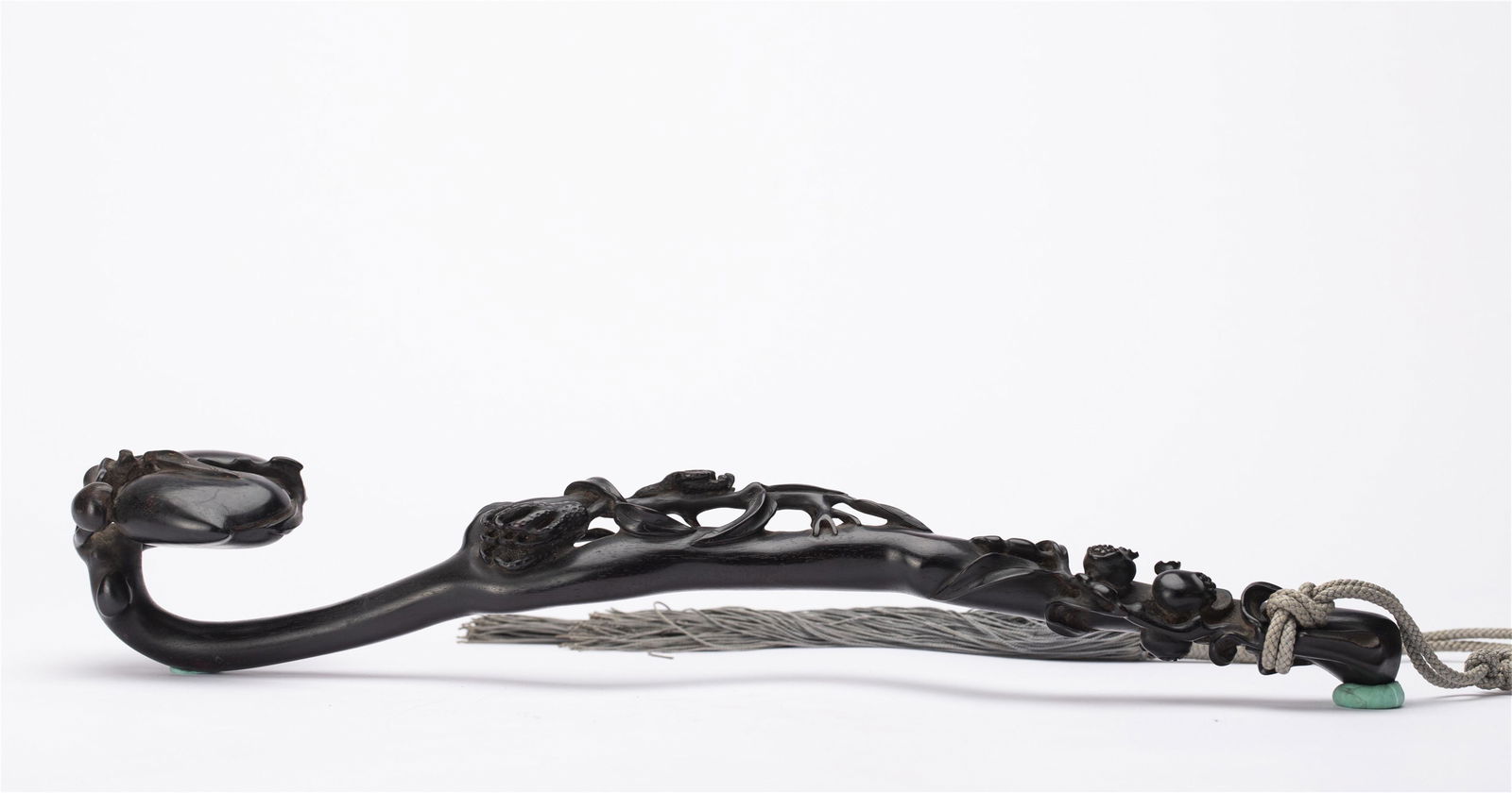 A CHINESE RUYI SCEPTER ZITAN ORNAMENTS (1 of 6)