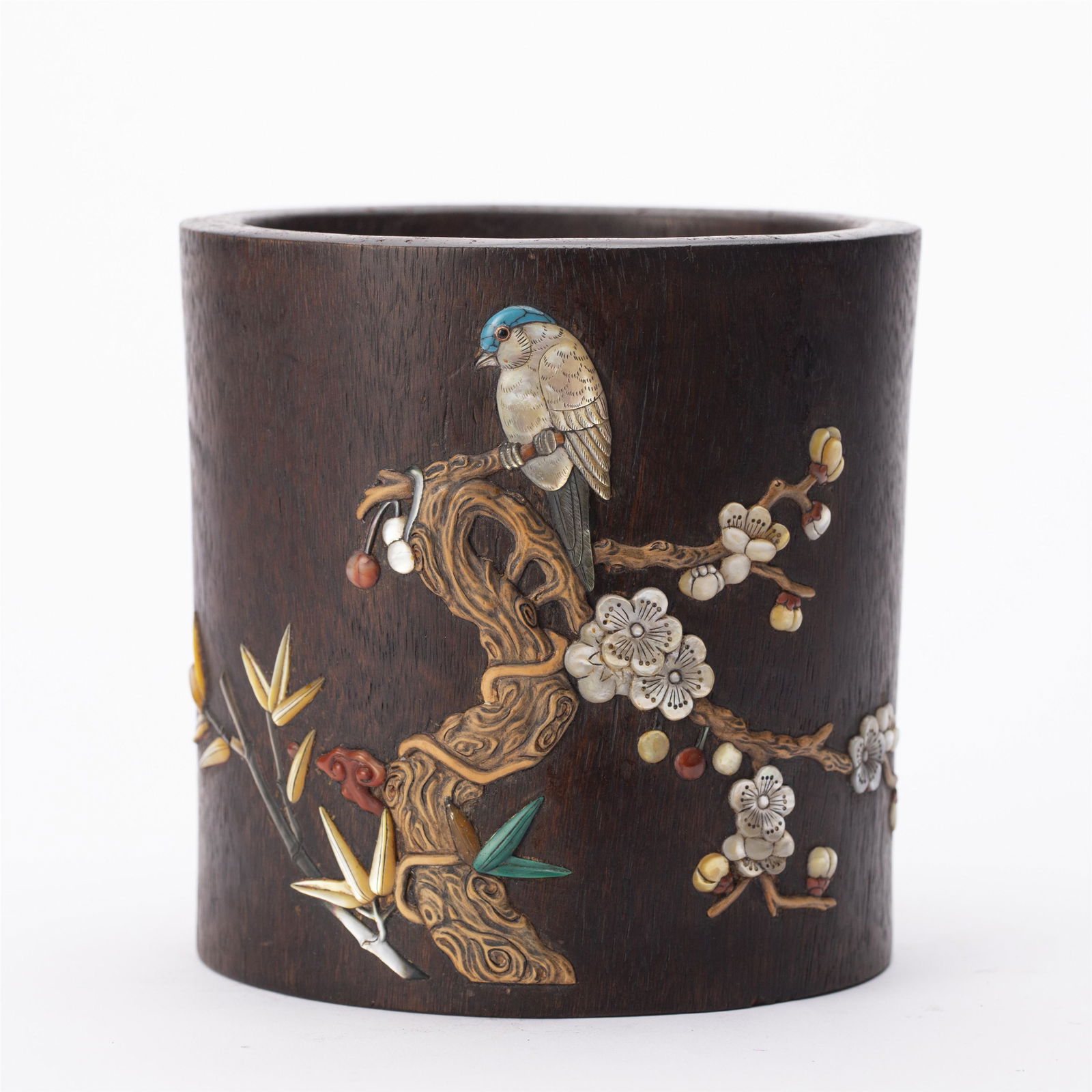 A CHINESE CHENXIANG BRUSH POT (1 of 8)