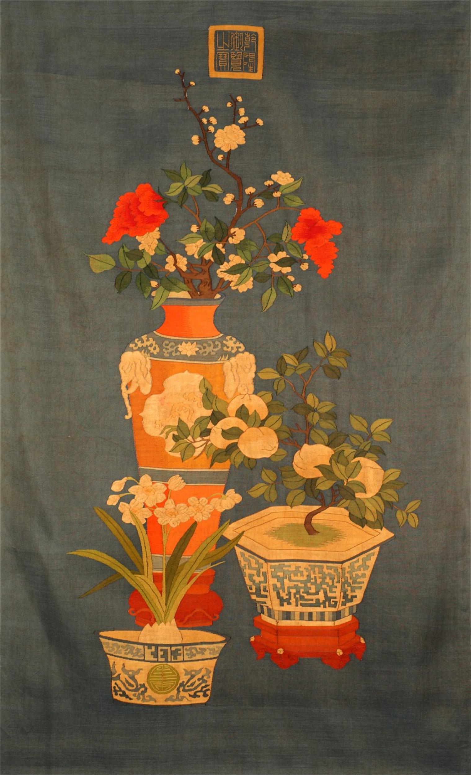 A CHINESE KESI FLOWERS (1 of 9)