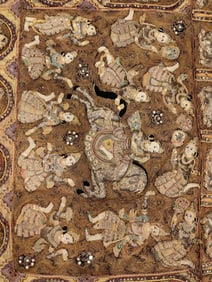 A Chinese Embroidery Wall Screen