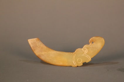 A Chinese Carved Jade Pendant