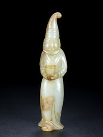 A Chinese Carved Jade Figure
