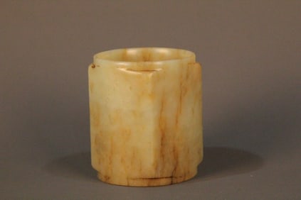 A Chinese Carved Jade Vase