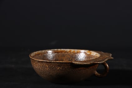 A Chinese Brown Glazed Porcelain Vase