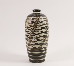 A Chinese Cizhou-Type Glazed Porcelain Vase