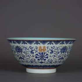 A Chinese Famille-Rose Porcelain Bowl
