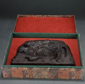 A Chinese Carved Agar-Wood Figure of Buddha