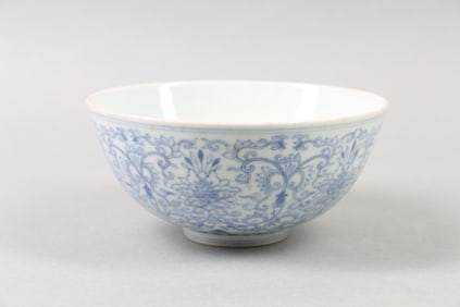 A Chinese Blue and White Porcelain Bowl