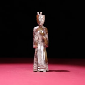 A Chinese Carved Jade Figure