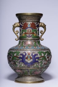A Chinese Cloisonné Vase