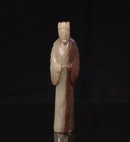 A Chinese Carved Jade Figure