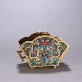 A Chinese Cloisonné Incense Burner