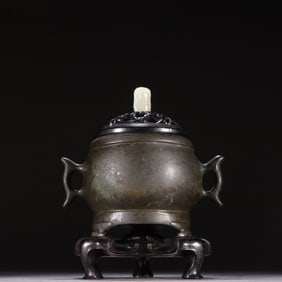 A Chinese Bronze Incense Burner