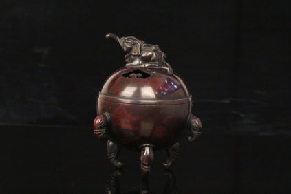 A Chinese Bronze Incense Burner