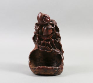 A Chinese Carved Bamboo Decoration