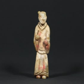 A Chinese Carved Jade Figure
