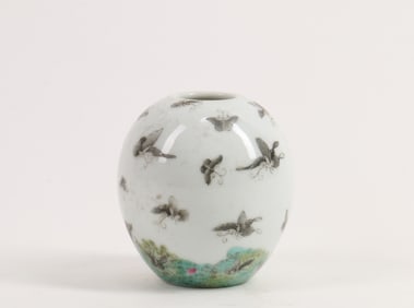 A Chinese Famille-Rose Porcelain Water Pot