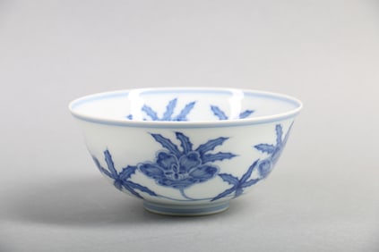 A Chinese Blue and White Porcelain Bowl