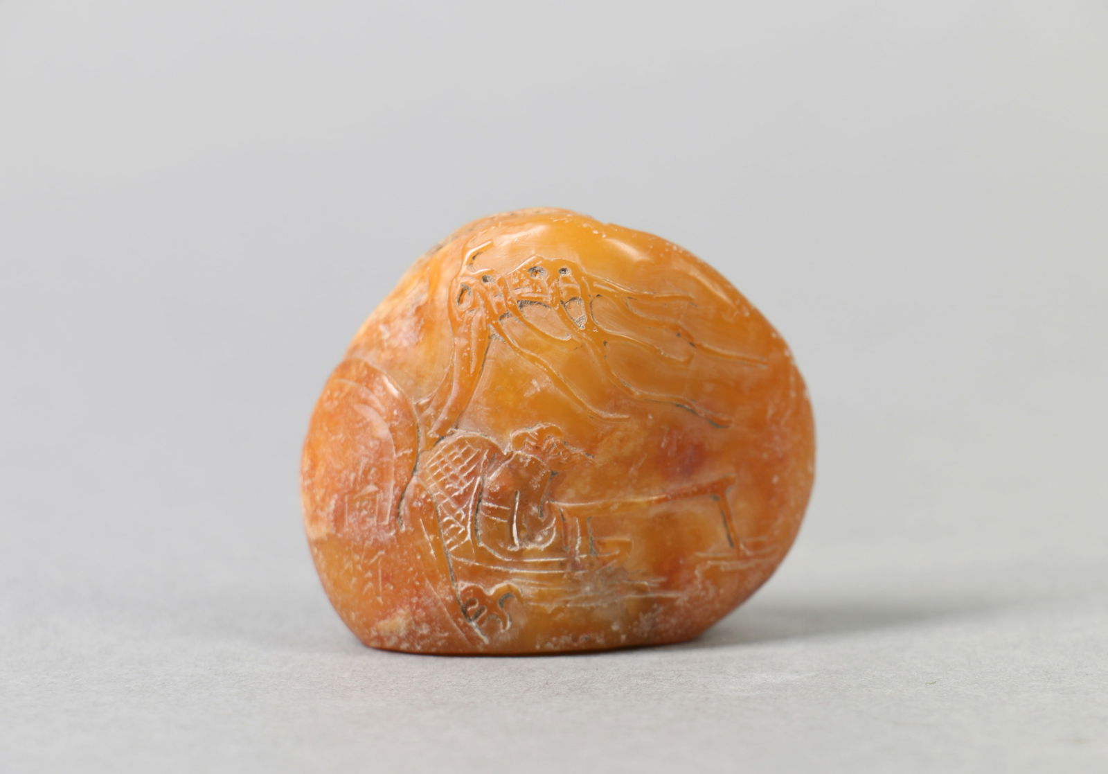 Chinese Carved Stone Decoration of Figures Story (1 of 8)