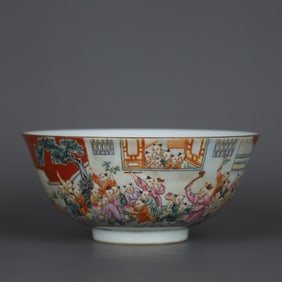 A Chinese Famille-Rose Porcelain Bowl