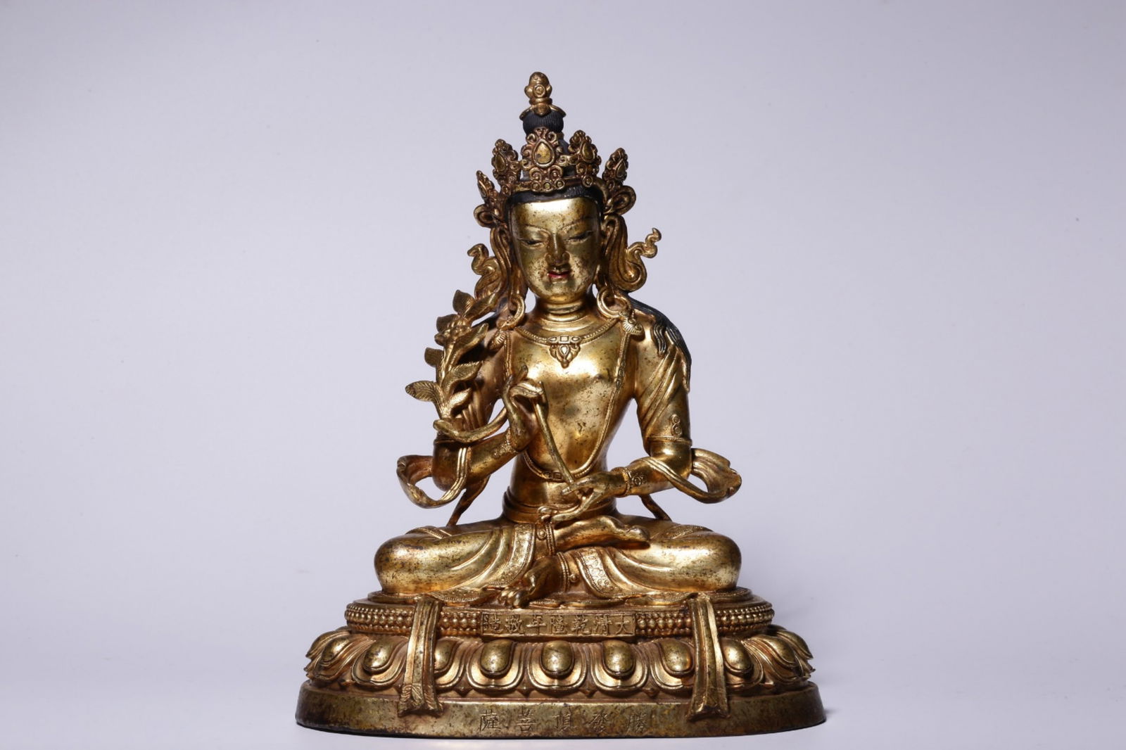 A Chinese Gilt Bronze Figure of Buddha (1 of 11)