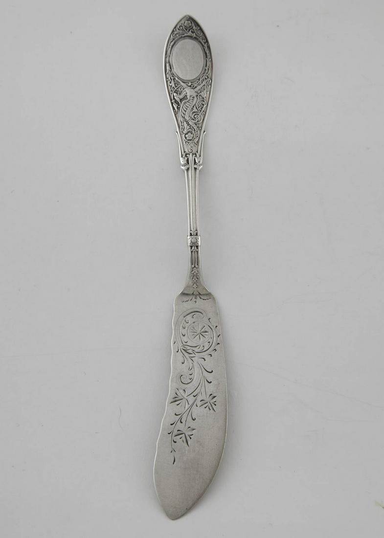 Whiting Arabesque Sterling Silver Master Butter (1 of 3)