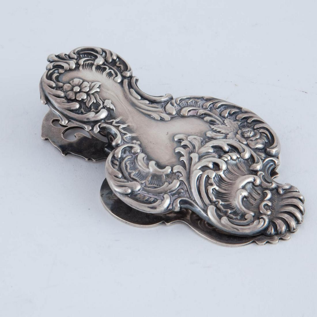 Charming Durgin Co. Silver Paper Holder (1 of 2)