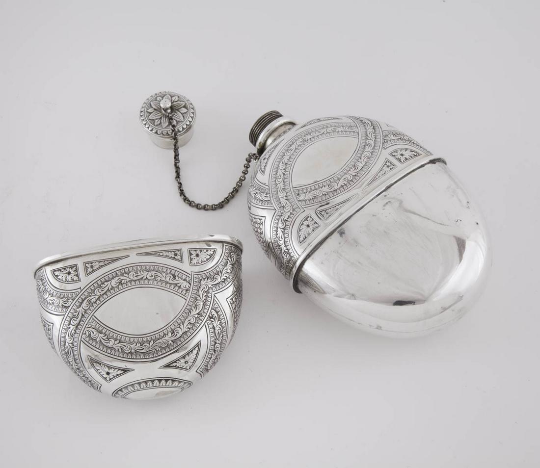 Elizabeth McKenzie Scottish Victorian Sterling Flask (1 of 5)