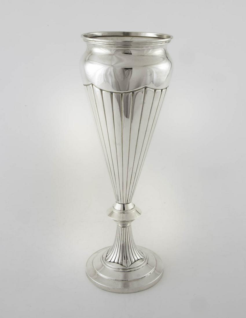Sterling Silver Art Deco Vase (1 of 2)