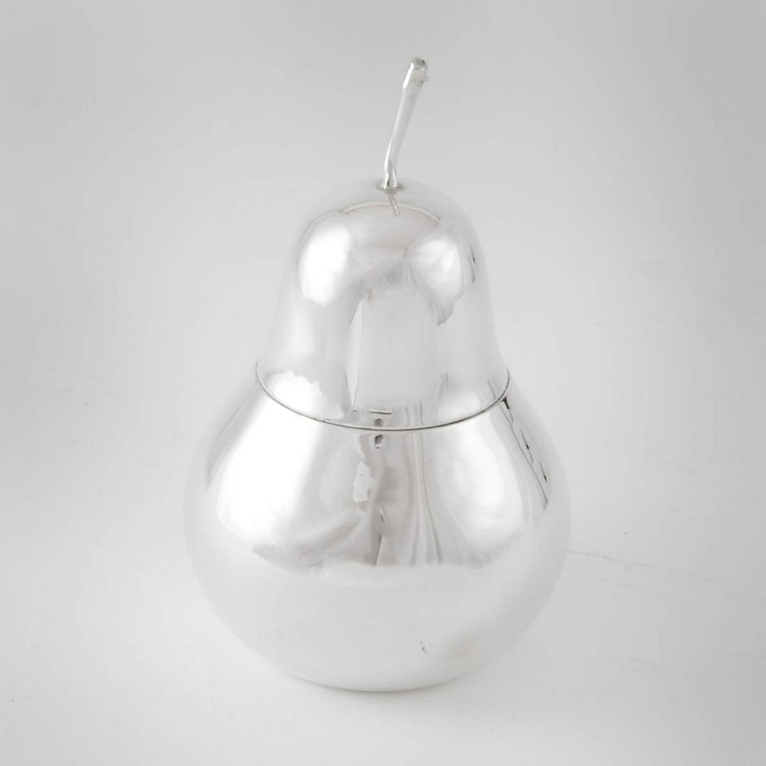 Tiffany & Co. Elegant Sterling Pear Shaped Box (1 of 3)