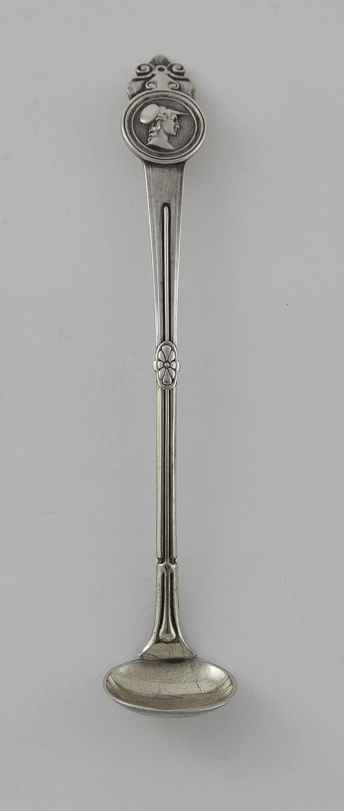 Medallion by Gorham Sterling Mustard Ladle (1 of 4)