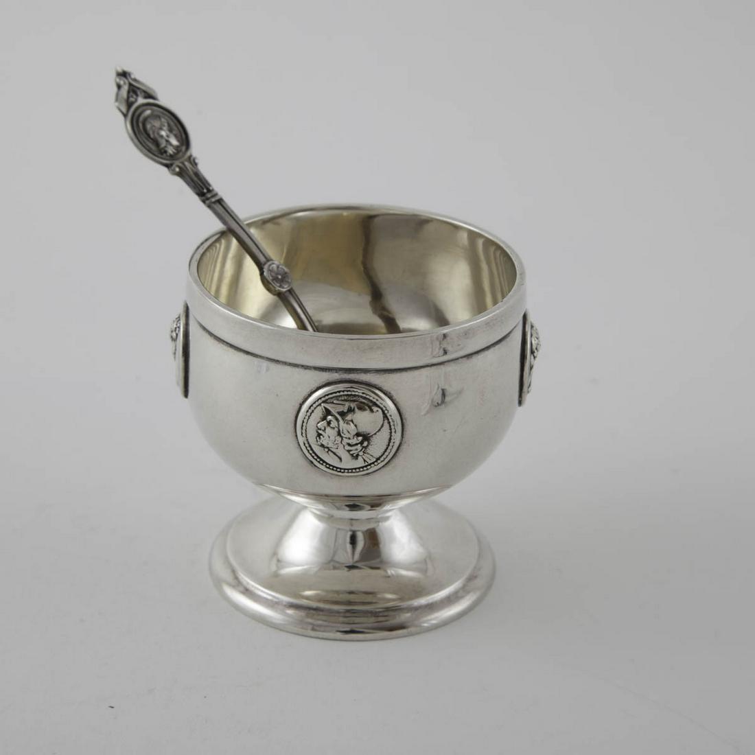 Medallion Gorham Salt Cellar with Schultz & Fisher (1 of 7)