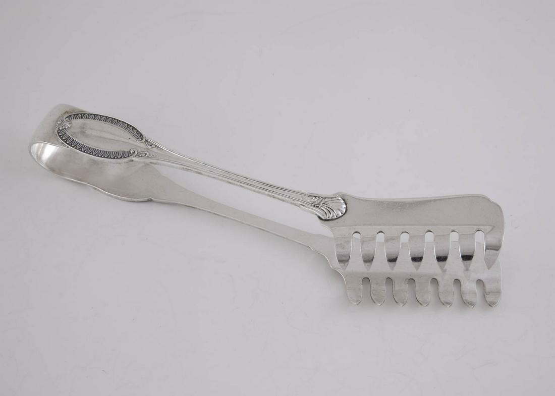 Empire by Buccellati .800 Silver Spaghetti Tongs (1 of 3)
