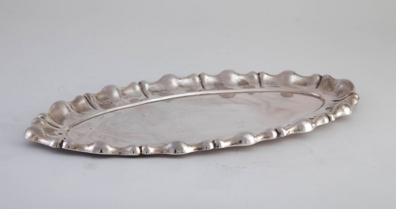 Austria-Hungary .900 Silver Oval Tray (1 of 3)