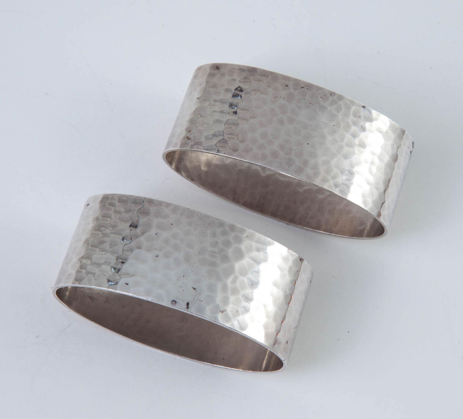 Shreve & Co. San Francisco Pair of Silver Napkin Rings (1 of 4)