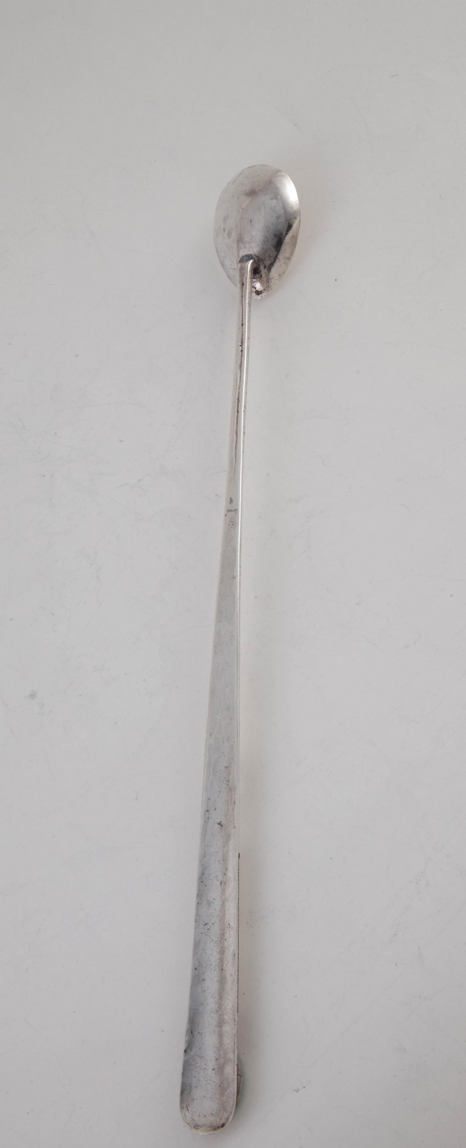 Frank Patania Sr. Sterling Cocktail Long Spoon (1 of 4)