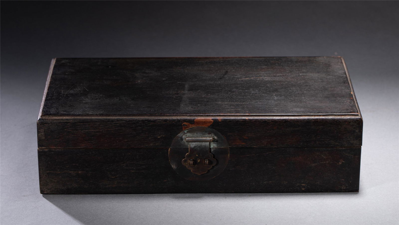 A WOODEN SQUARE BOX (1 of 9)