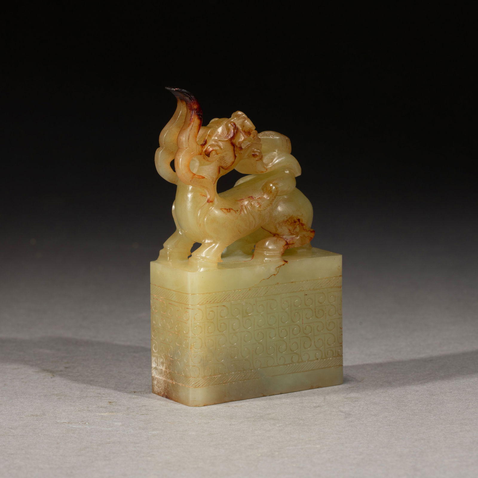 A CHINESE JADE SEAL (1 of 10)