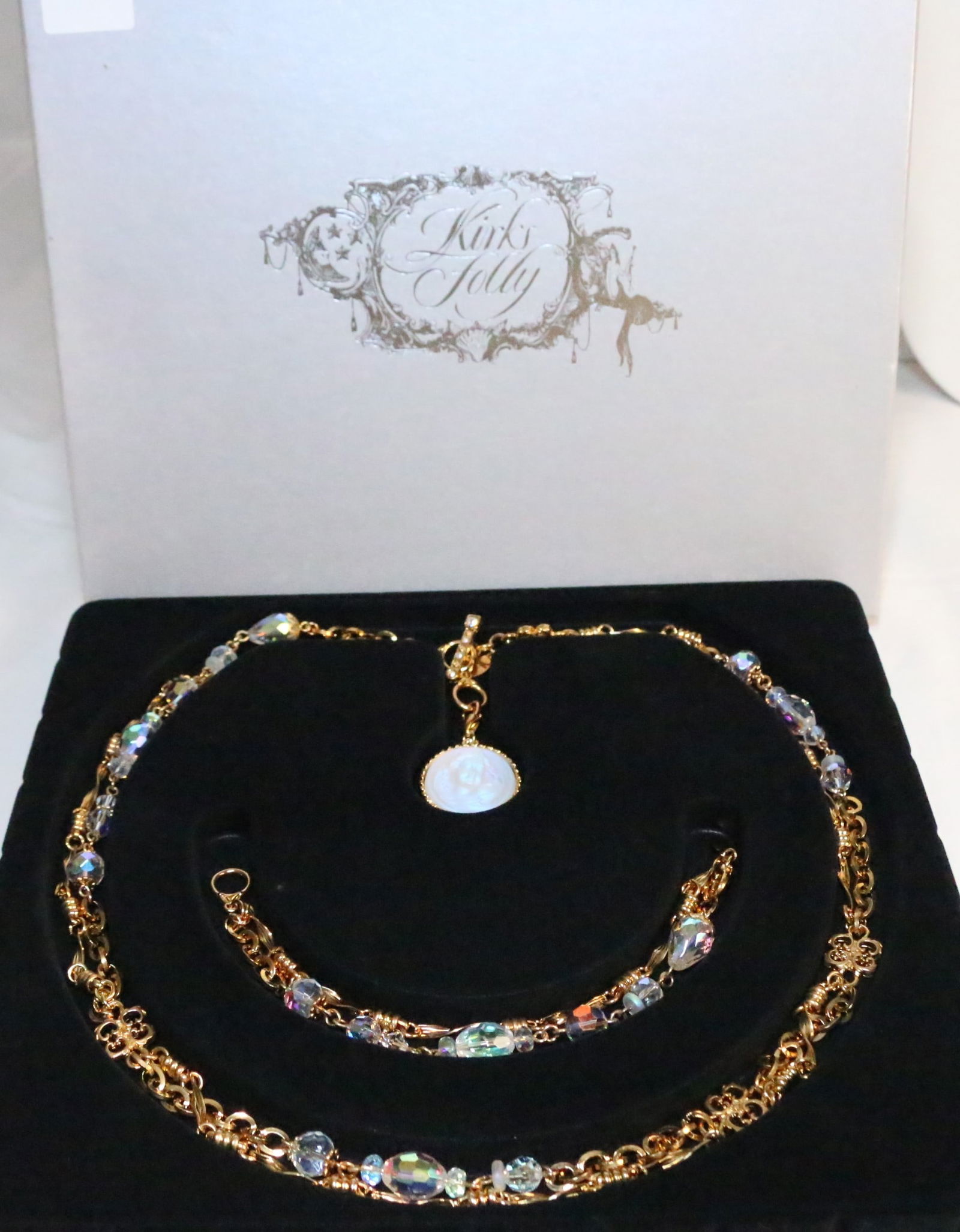 New Kirks Folly Love Never Dies Necklace & Bracelet Set (1 of 5)