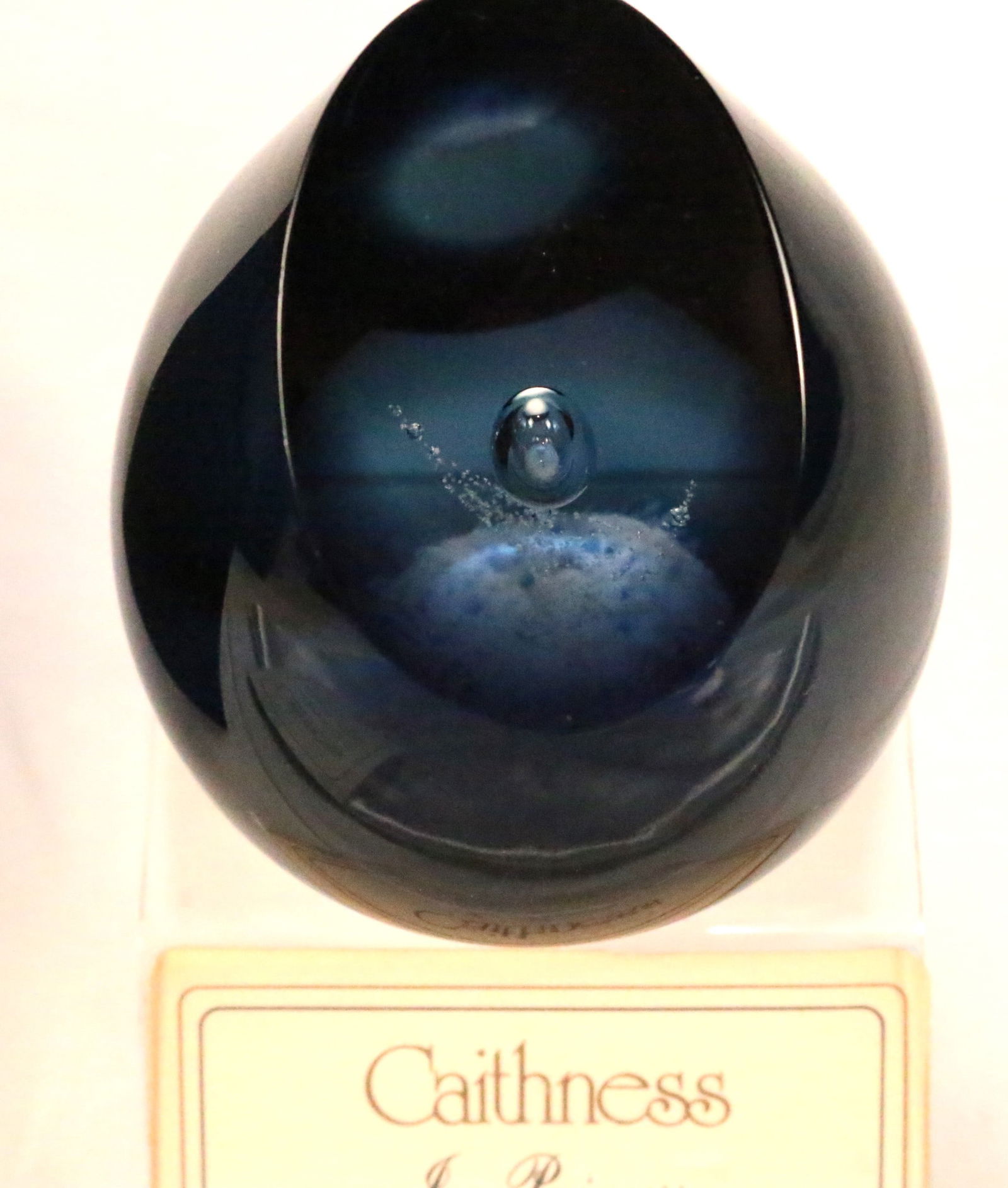 Caithness Scotland Ice Princess Limited Edition Art Glass Paperweight (1 of 7)