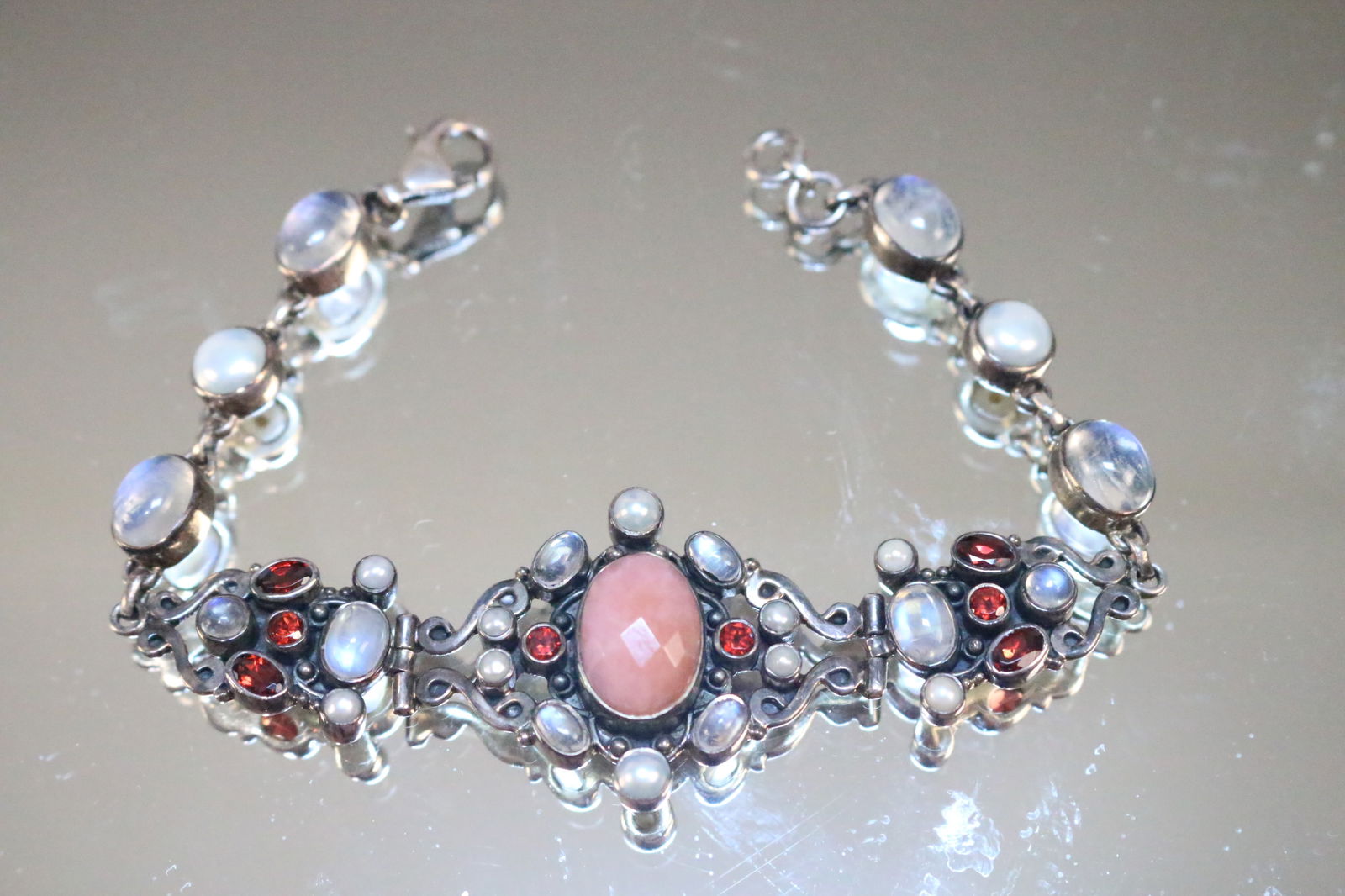 Nicky Butler Gemstone Sterling Silver Bracelet (1 of 6)