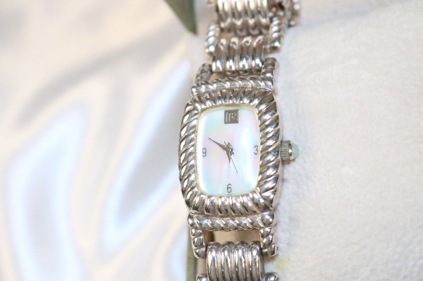 Judith Ripka Sterling Silver Link Watch in the Box (1 of 6)