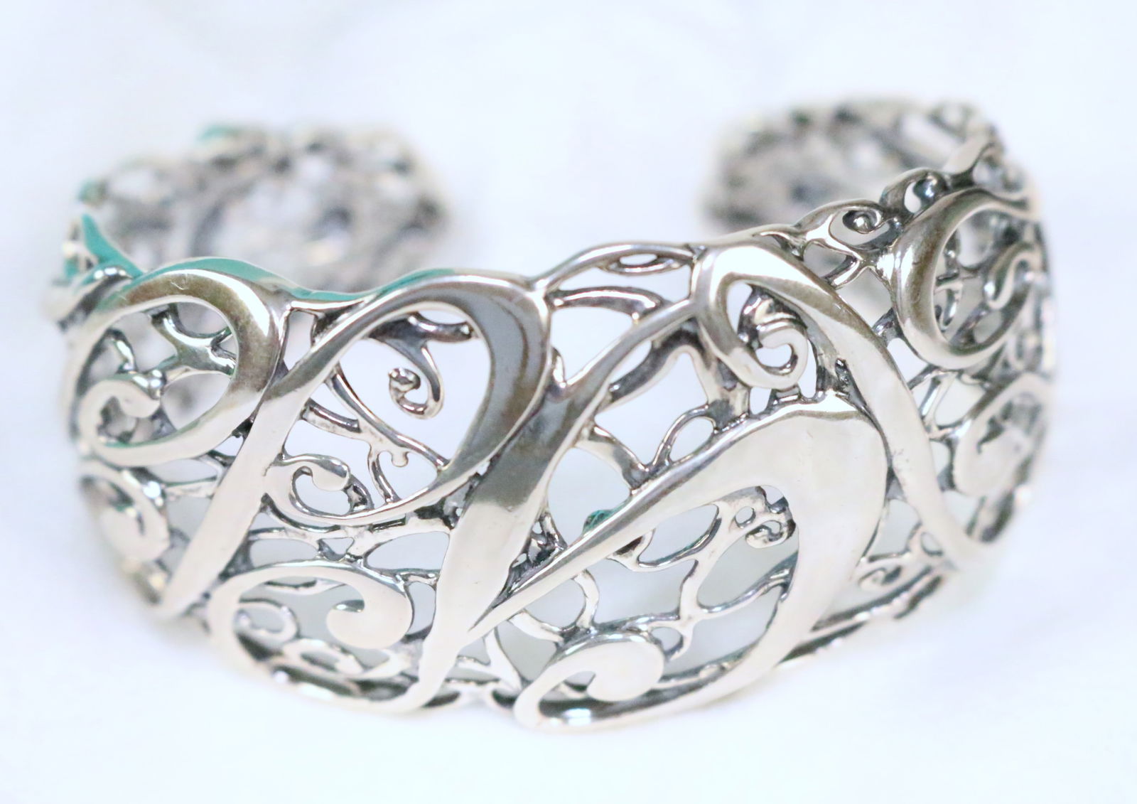 Brand NEW Carolyn Pollack Sterling Silver Initial Limited Edition Cuff Bracelet  in the Box (1 of 5)