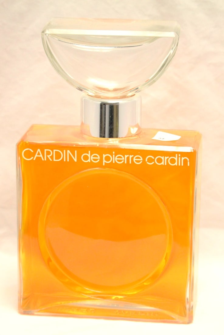 Vintage Cardin de pierre cardin Factice Huge Full Perfume Display Bottle (1 of 4)