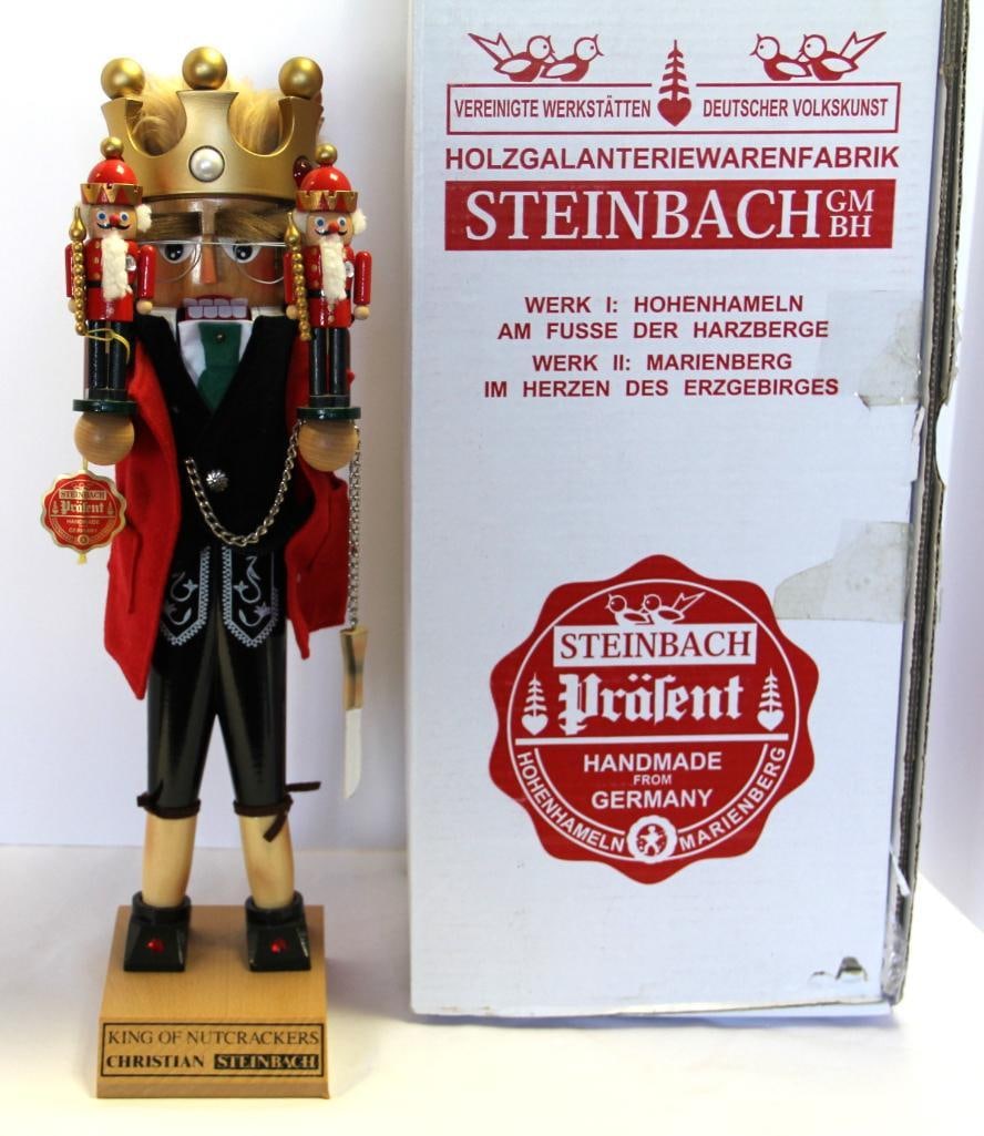 NEW Steinbach "King Christian" Nutcracker in box (1 of 6)