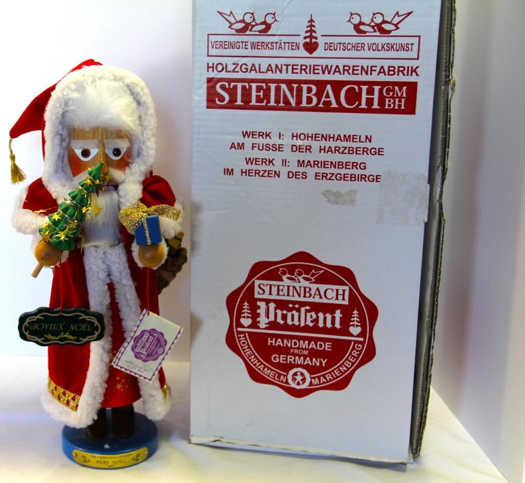Steinbach "Old Santa" Nutcracker in box Hand signed by Christian Steinbach (1 of 7)