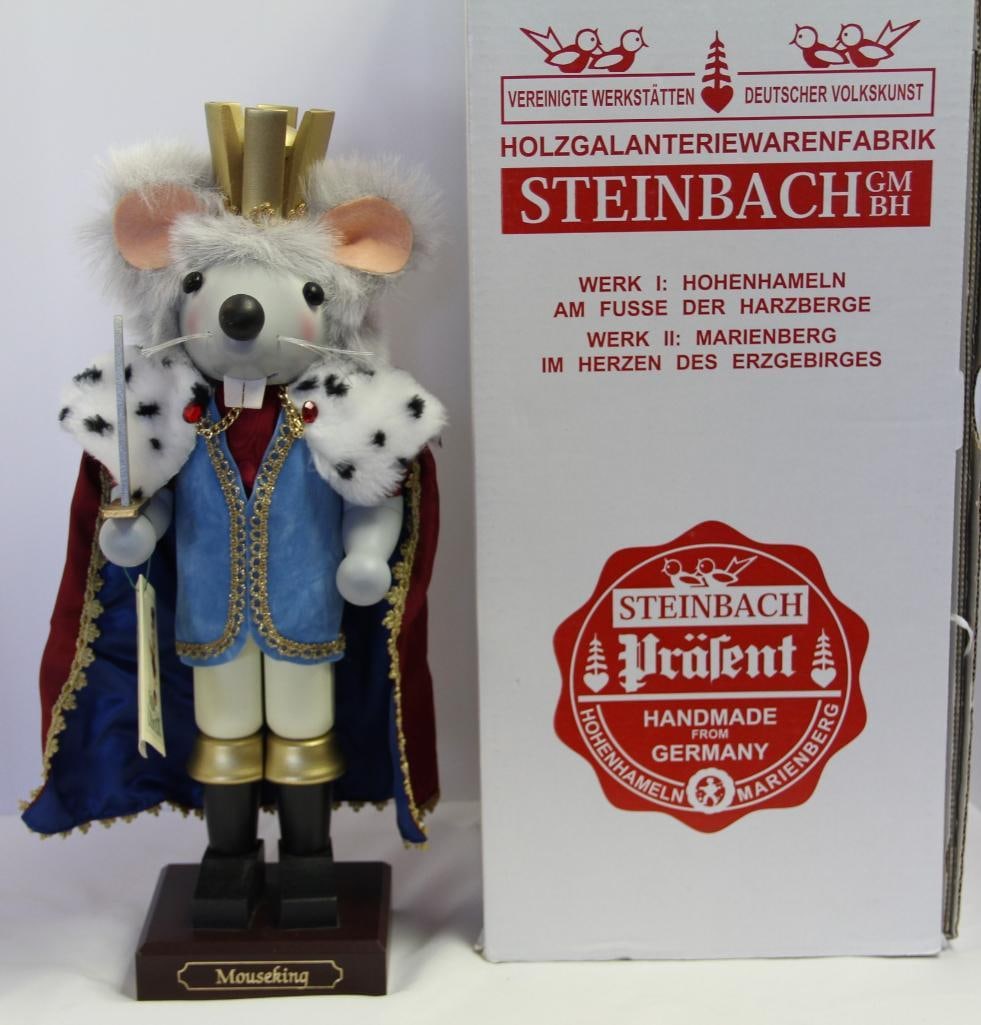 NEW Steinbach Mouse King from the musical The Nutcracker Suite in box (1 of 6)