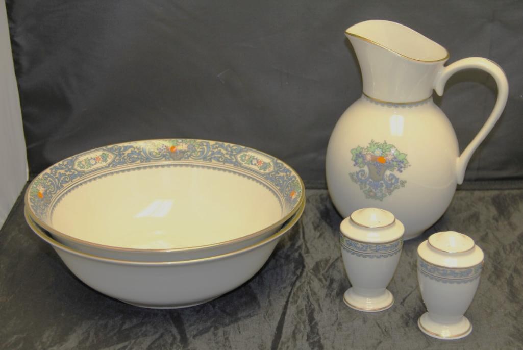 Lot of 4 Lenox Autumn Presidential Collection Fine Porcelain China Serving Accessories (1 of 3)