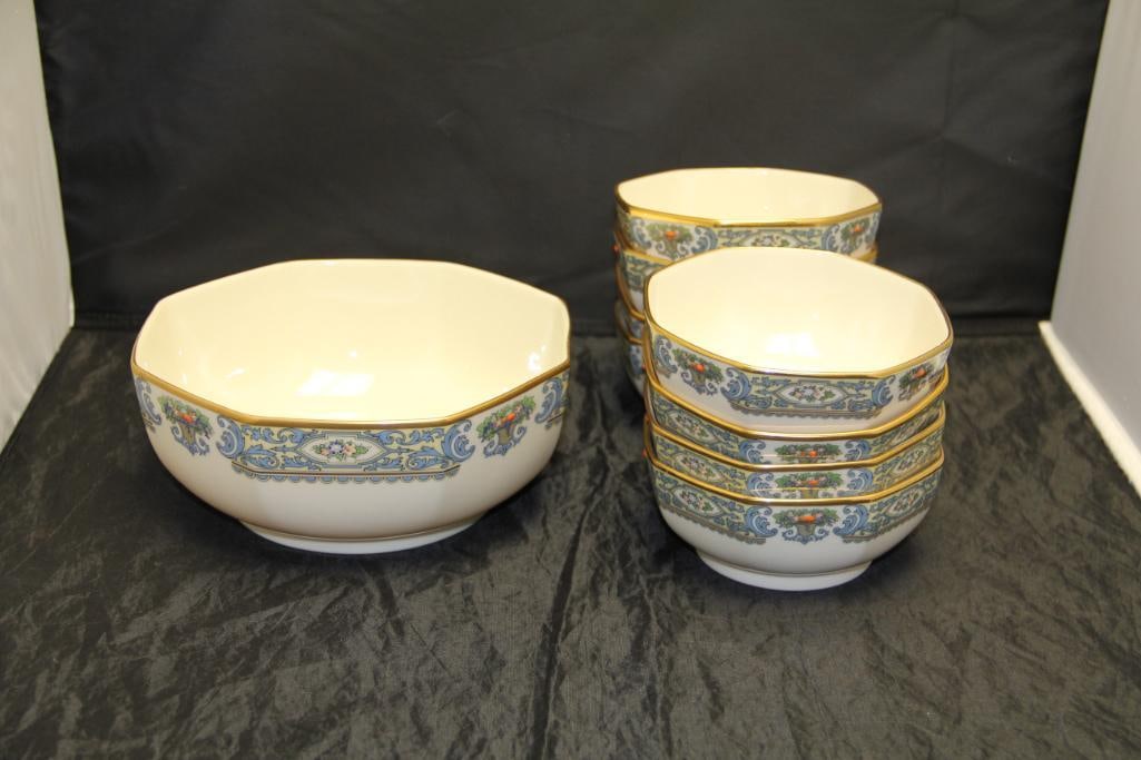 Lot of 9 Lenox Autumn Presidential Collection Serving Accessories Dinnerware Fine Porcelain China (1 of 5)